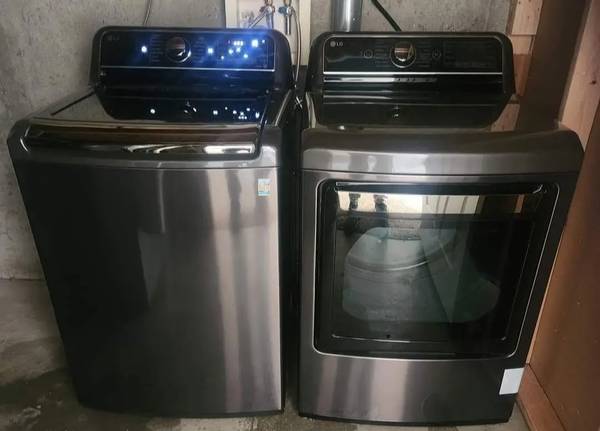 LG Smart washer and dryer 1