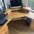 Beautiful solid wood corner desk! 4 thumbnail