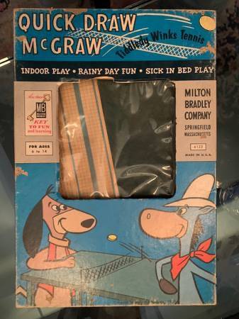 Quick Draw McGraw Tiddledy Winks Tennis 1