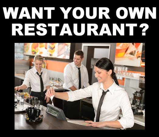 WANT TO OWN YOUR OWN RESTAURANT? Executive Chef | Sous Chef | Manager 1