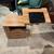 Side Table With Swinging Tilting Table top Adjustable Height 3 thumbnail