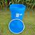 55 GALLON FOOD GRADE PLASTIC DRUMS WITH LOCKING LIDS  $15 EA. 1 thumbnail
