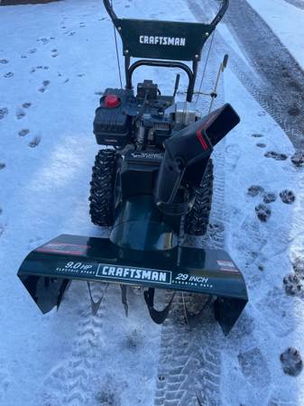 Craftsman snowblower electric start 26 inch 1