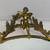 Antique 19th Century French Ornate Brass Mirror Tray W/Cherubs & Doves 6 thumbnail
