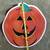 Set of 6 Vintage Halloween Pumpkin Vinyl Placemats / Wall Decor 3 thumbnail