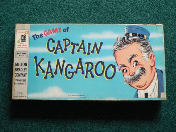 Captain Kangaroo – the board Game, Milton Bradley 1965 1