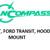 Ford Transit NEW hood light pod/ditch light mounting brackets 4 thumbnail
