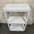 3 Shelf White Plastic Unit 2 thumbnail