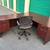 Uline L shaped Cherrywood Desk $200 Free Delivery 9 thumbnail