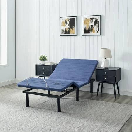 Mainstays Power Adjustable Metal Platform Bed Base with Wireless Remot 1