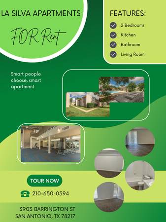 1 Apartments available now! 4 weeks free 1