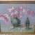 ANTIQUE STILL LIFE ASIAN FIGURINE PASTEL PAINTING SIGNED FRAMED 1 thumbnail