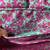Authentic Vera Bradley Weekender / Travel Duffle Bag (Teal & Magenta) 6 thumbnail