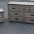 *Delivery Available* Rustic Industrial 7-Drawer Dresser + Matching 2-D 7 thumbnail