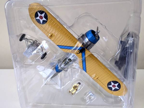 Hobby Master HA7308 1:48 Grumman F3F VF-6b USS Saratoga 1936 Diecast M 1