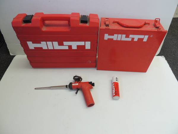 Hilti Anchor Kit Lot CF 120-P2 Dispenser Toolbox Drill Spray Anchors 1