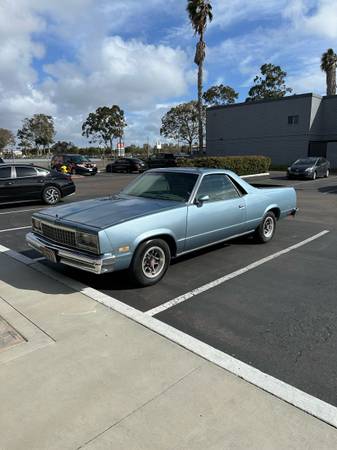 Chevy El Camino 1987 Small V8 305 1