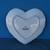 Holly Bells By Noble Excellence Heart Shaped Plate 3 thumbnail