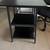 Black Computer Desk with Built-In Storage Shel 2 thumbnail