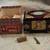 Vintage Shanghai China Rose Wood & Brass Jewelry Box w/ Jade & Lock 1 thumbnail