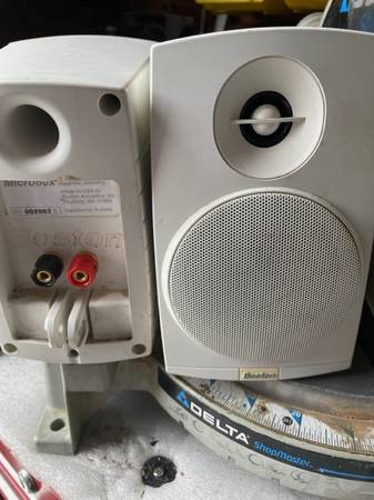 polk audio plus subwoofer+ Boston acoustic+Bose 1