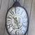 WALL CLOCK, PARIS, DISTRESSED LOOK, 27" 1 thumbnail