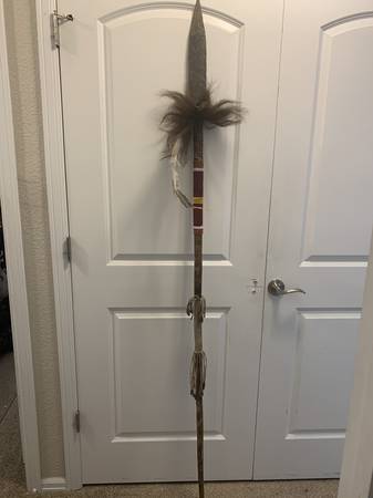 Native American Spear Decoration 1