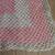 Baby Crochet Reversible lacy pink blanket  35" X 35" 3 thumbnail