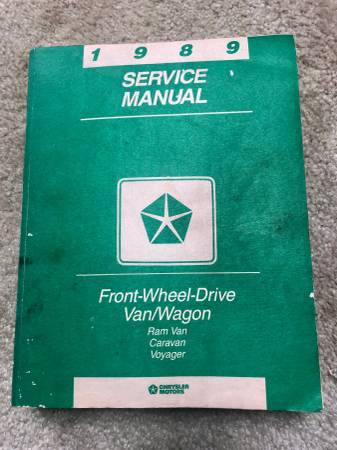 1989 Dodge Caravn Shop Manual 1