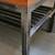 Beautiful, modern steel & wood coffee table 7 thumbnail