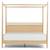 Article Lenia King Canopy Bed - Oak 8 thumbnail