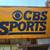 Large Vintage  CBS SPORTS Vinyl banner measures 8ft x 4ft 11 thumbnail