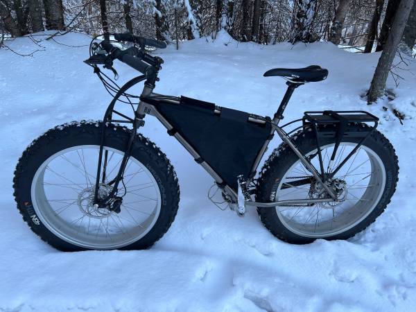 Titanium FAT TIRE Mountain Bike 1