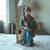 Antique Three wise men Christmas Holy statues 4 thumbnail