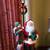 Holiday Creations Animated Scene Santa & Girl with Lamp Post 1 thumbnail