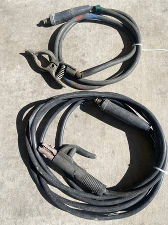 Welding cable Copper #1 With large Tweco ends 1