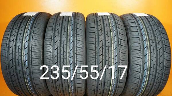 4 New Tires 235/55/17 llantas nuevas 1