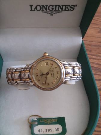 Longines 18K New Gold and St. Steel Womans Watch 1