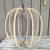 ❗Last Chance - CLEARANCE❗ Metal / Rope Pumpkin 14" 4 thumbnail