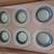 Candles -Party Lite Votive in Glass Holders - Etched Mottled Appearanc 1 thumbnail