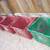 5 RECYCLE CONTAINERS Garbage Trash Glass Cans Paper Party Plastic Tubs 5 thumbnail