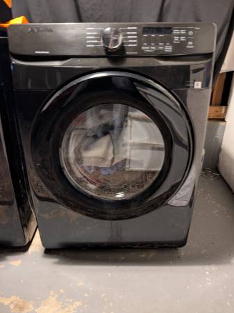 Samsung - 7.5 Cu. Ft. Stackable Gas Dryer with Sensor Dry - Black Stai 1