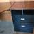 BUSH Black & Brown 3-Pc Corner Desk, Chair & Filing Cabinet Set 4 thumbnail