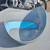 Vintage Yalos Casa Murano Turquoise Blue & Gray Art Glass Centerpiece 2 thumbnail