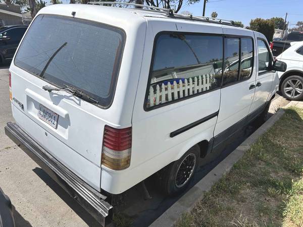 1992 Ford Aerostar Window Van ext. V6 good condition just smoged - $2,475 (SAN DIEGO)63624767403009122