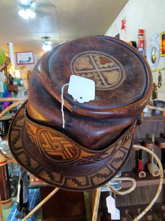 leather hat 1
