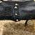 BOTKIER Trigger Leather Black Textured Reptile Handbag 9 thumbnail