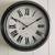 Sterling & Noble 20" Round Roman Numeral Wall Clock Quartz Movement 6 thumbnail