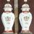 Pair of Antique Japanese Armorial Vases on Bronze Bases 10 thumbnail