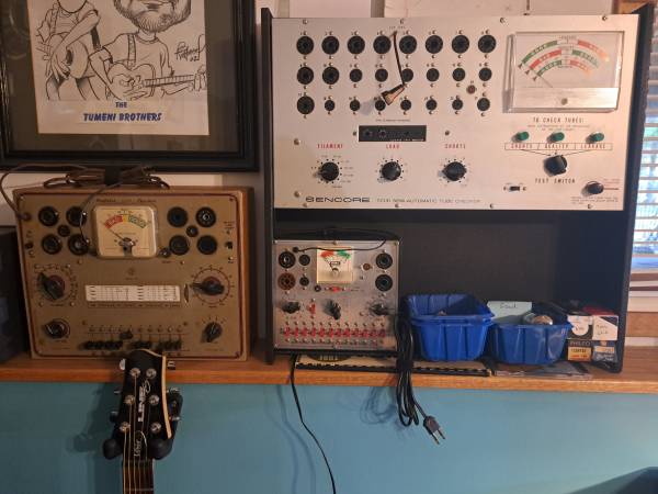 Vacuum tube testing 1